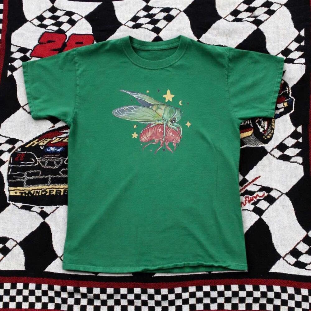 Green Bug T-Shirt Tee